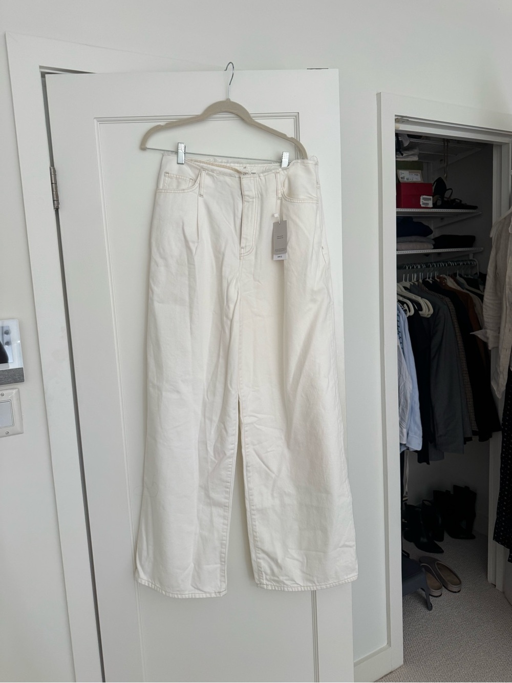 Mango Cream Garment-Dyed Denim